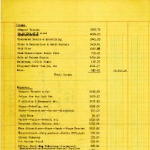 Oak Lawn Round-Up Financial Document