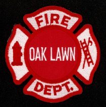 Oak Lawn Fire Department Patch