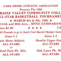 Lake Shore Athletic Association Basketball Tournament Ticket