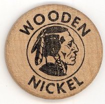 Lefoldt and Lyon Wooden Nickel
