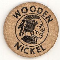 Lefoldt and Lyon Wooden Nickel