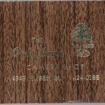 Oak Lawn Camera Shop Photo Album