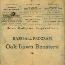 Oak Lawn "Boosters" Baseball Program