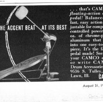 Camco Drum Company Advertisement