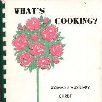 Woman's Auxiliary Christ Community Hospital Cookbook