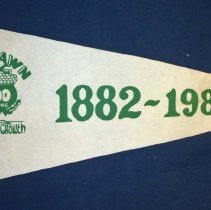 Oak Lawn Centennial Pennant, 1982