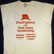 Firefighters for Oak Lawn Leadership T-Shirt