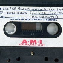 Oak Lawn Village Board Meeting