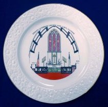 Trinity Evangelical Lutheran Church Commemorative Plate