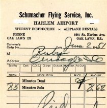 Harlem Airport Reciepts