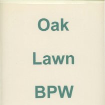 District II Business and Professional Women's Club Records Volume 3