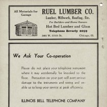 1933 Evergreen Park - Oak Lawn Telephone Directory