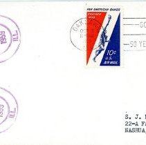 Oak Lawn Golden Jubilee Stamped Envelope, 1959