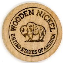 Oak Lawn Coin Club Wooden Nickel