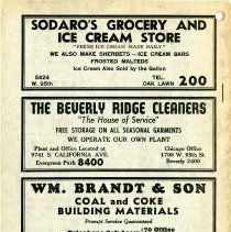 1944 Evergreen Park - Oak Lawn Telephone Directory