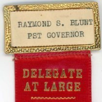 Kiwanis Delegate Ribbon, 1938