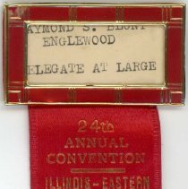 Kiwanis Delegate Ribbon, 1941