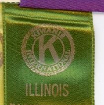 Kiwanis Delegate Ribbon, 1970