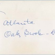 Kiwanis Delegate Ribbon, 1975