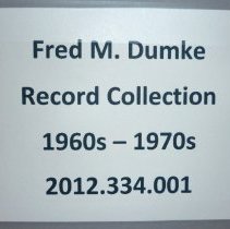Fred M. Dumke Papers