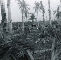 After a Bombing; Philippine Islands; World War 2
