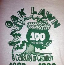 Oak Lawn Centennial Shirt, 1982