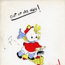 Get Well Card Sent by Carl A. Sward