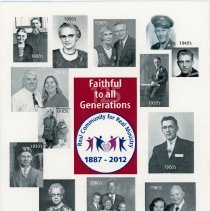 Calvin Christian Reformed Church 125th Anniversary Banquet Program