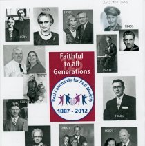 Calvin Christian Reformed Church 125th Anniversary Bulletin