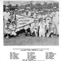 1963, Illinois State Champions/District Champions Flier