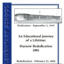 Harnew School Rededication, 2002