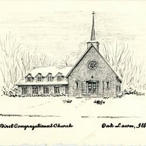 First Congregational Church Christmas Card
