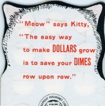 Oak Lawn Trust and Savings Dime Kitty Book