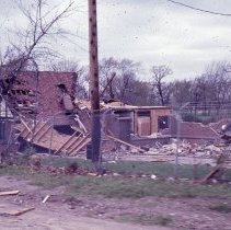 Aftermath of the 1967 Oak Lawn Tornado