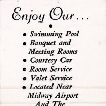 Mid America Inn Matchbook