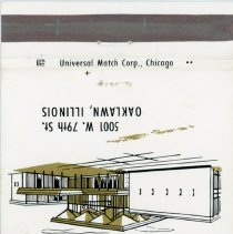 Mid America Inn Matchbook