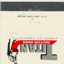 Mid America Inn Matchbook