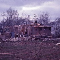 Aftermath of the 1967 Oak Lawn Tornado