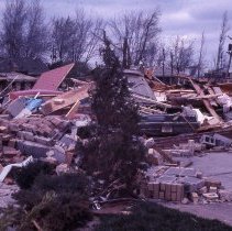 Aftermath of the 1967 Oak Lawn Tornado
