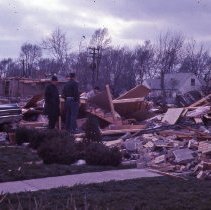 Aftermath of the 1967 Oak Lawn Tornado