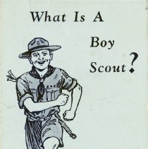 Boy Scouts Pamphlet, 1936