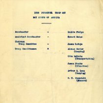 Boy Scout Troop 682 Personnel, 1938