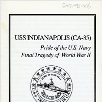 USS Indianapolis National Memorial Pamphlet