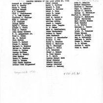 Charter Members of the Oak Lawn Lodge No. 1166