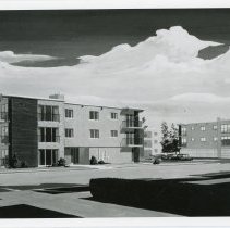 Artist's Rendering of Mary Crest Apartments