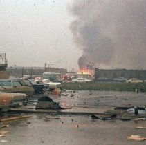 Aftermath of the 1967 Oak Lawn Tornado