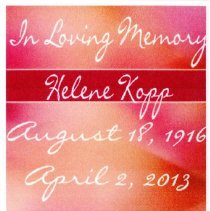 Helene Kopp Miscellaneous Witings