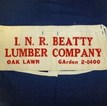 I.N.R. Beatty Lumber Company Apron