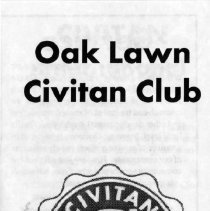 Oak Lawn Civitan Club Brochure