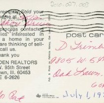 Pat Hayden Realtors Postcard